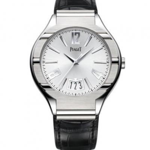 Uma a uma imitação de precisão Piaget POLO série G0A31139, relógio mecânico de cinto de relógio masculino