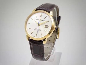A nova Juxian da fábrica de retravamento da FK apresenta o único relógio clássico da série dourada de Atenas da indústria que comprou relógios de ouro genuínos de 18k para moldagem
