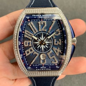 ZF Factory Franck Muller MEN'S COLLECTION série V 45 SC DT YACHTING iate relógio