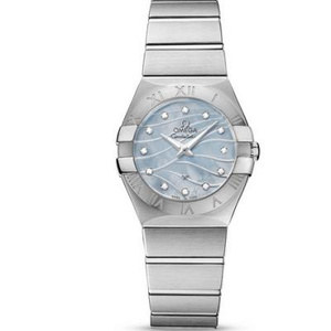 ZF Factory Omega Constellation 123.10.27.60.57.001 Quartz Watch Women's Watch Corrigiu as deficiências de todas as versões do mercado