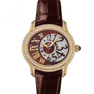 Audemars Piguet millennium series 77302BA.ZZ.D094CR.01 женские часы великолепно запущенные часы с поясом автоматический механический механизм
