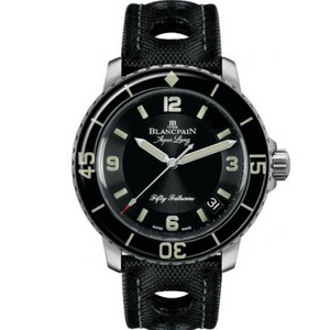 ZF Blancpain Fifty Searches Collection Boutique 5015C-1130-52B Super Luminous Men's Mechanical Diving Watch