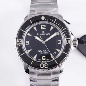 ZF Factory Blancpain Fifty Hunts Series Мужские механические мужские часы со стальным ремешком Super Luminous