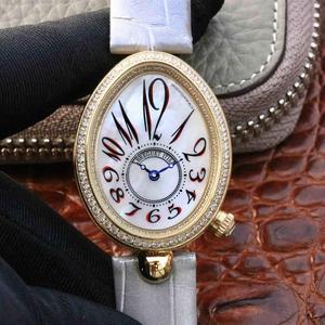 Breguet Neapolitan ladies' watch, high-quality ladies' mechanical watch 18k gold