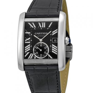 BF Завод Картье Танк серии W5330004 Энди Лау же механические мужские часы Black Edition