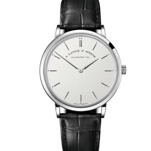 MKS Langsachsen ultra-thin series 211.026 men's automatic mechanical watch white shell white face