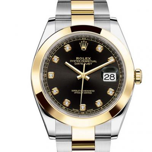 Rolex Datejust Series 126303 Men's Watch Black Plate