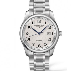Заводские часы V9 Longines Master Series L2.793.4.78.6 Календарь с тремя стрелками, белая поверхность