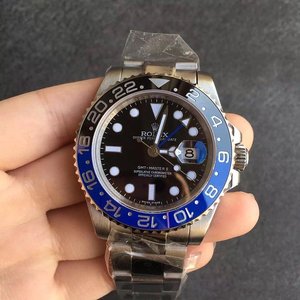Rolex Greenwich GMT Blue and Black Cola Ring Automatic Mechanical Watch at Factory N Produced by Factory N