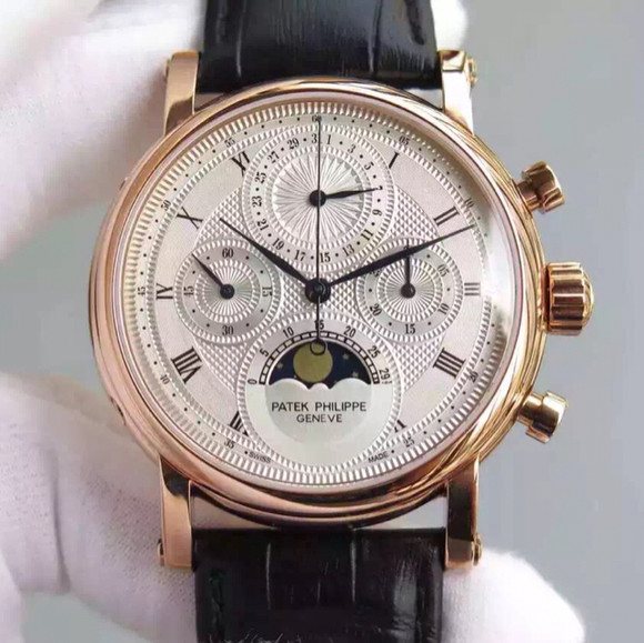 Patek Philippe Multifunctional Chronograph Automatic Mechanical Watch - Click Image to Close