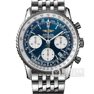 Breitling Aviation Kronograf Mäns Watch ASIA7750 Automatisk Mekanisk Multi-function Movement .