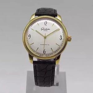 En annan legendarisk klocka släpps ?? "SpezimaticGF ny produkt Glashütte förgylld 60-tals retro-minnesmärke färg