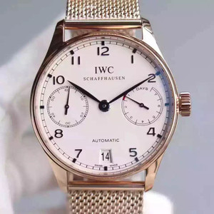 IWC Portuguese 7th limited edition Portuguese 7th chain V4 version, original Cal.51011 automatic movement male watch