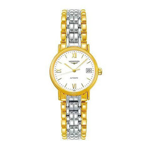 Longines Magnificent Series Ladies Mechanical Watch 18 k guld automatisk mekanisk klocka.