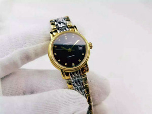 One to One Longines Magnificent Series Ladies Room Gold Automatic Mechanical Watch Swiss Original 2671 White Movement Enkel och klassisk, förstklassig kvalitet