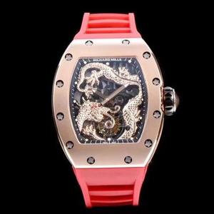 TW factory RICHARD MILLE manages RM057 Jackie Chan Panlong tourbillon watch! Boldly use new performance materials