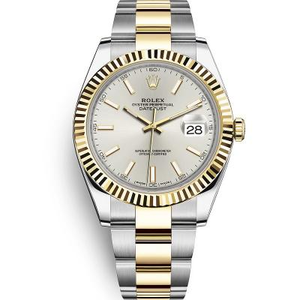 WWF Factory Watch Rolex Datejust Series m126333-0001 Mäns automatisk mekanisk klocka, 18k Guld