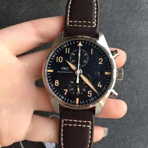 zf fabriken IWC pilot Spitfire iw387808 begränsad upplaga retro färgpekare