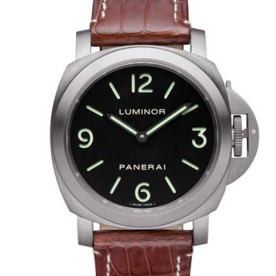 Panerai PAM00176 44mm Titanium Case Mäns automatiska mekaniska klocka. - Klicka på bilden för att stänga